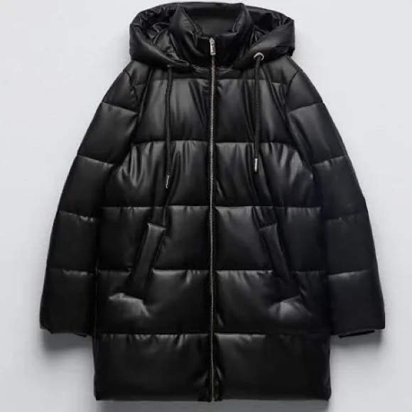 Zara Jackets & Blazers - Zara Black Puffer Jacket